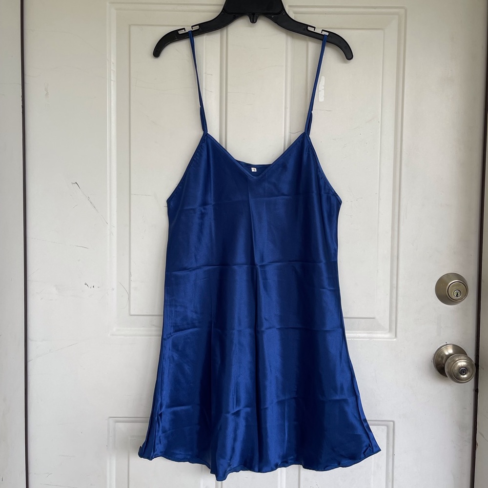 Amazon Royal Blue Night Gown